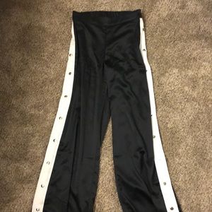 Never Worn 90s style silk sweatpants